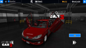 Sport car 3 screenshot 1